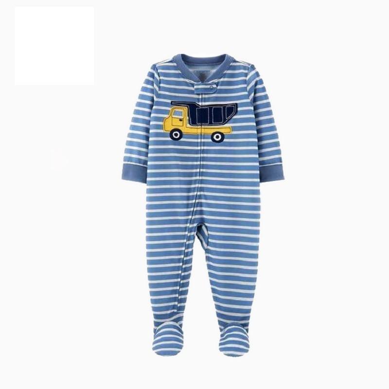 Modern Cartoon Unicorn Baby Girl Jumpsuit Footies Romper For Newborn Boy and Girls In Trend Design