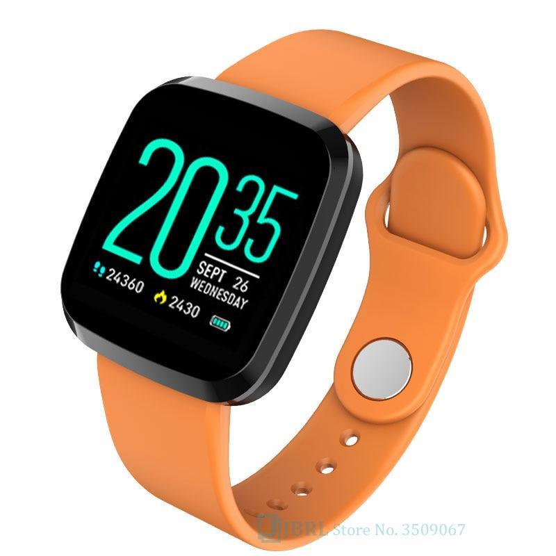 STEVVEX LATEST Smart Watch Women Men Smartwatch For Android IOS Electronics Smart Clock Fitness Tracker Silicone Strap Smart-watch Hours