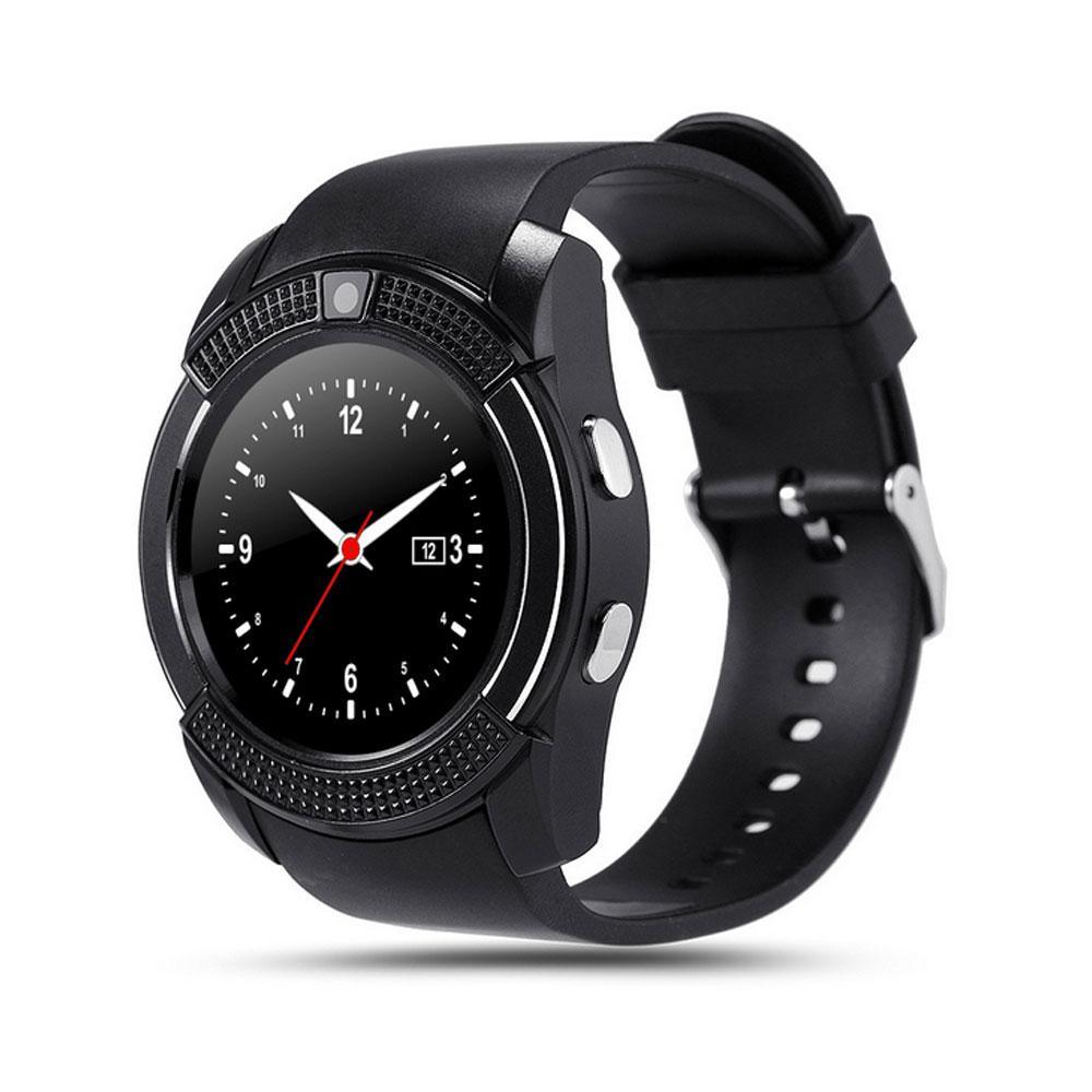 Famous Sport Men Smart Watch WIth SIM card For Android and IOS sistems With Camera Rounded Answer Call Dial Call Smartwatch and Heart Rate Fitness Tracker
