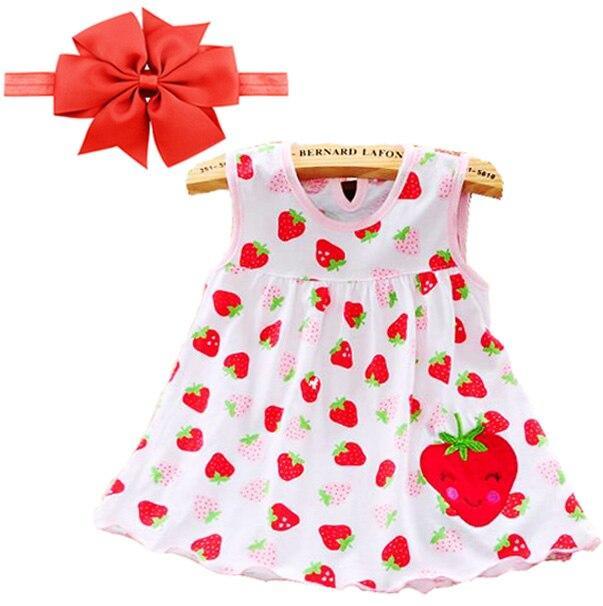 Children's Wear Dress Girls Dresses For Party and Wedding with 100% Cotton Striped Lapel Fly Sleeves
