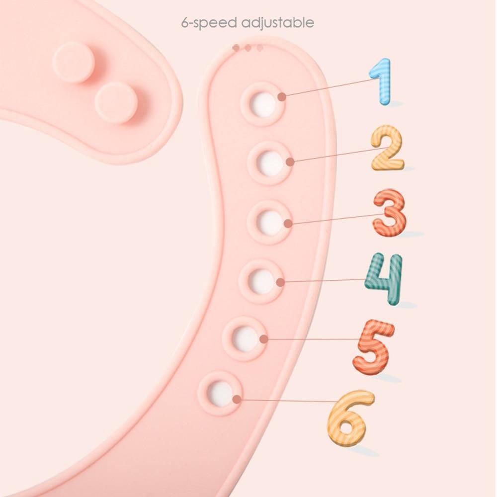 Bib Waterproof Silicone Feeding Saliva Towel Newborn Adjustable Bur Cloth Turban Disposable Cartoon with Elegant Deisgn For Baby and Kids
