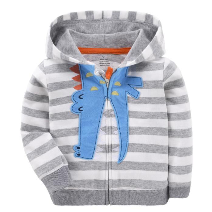 Luxury Printed New Trend Newborn Baby Hooded Cotton Sweater For Baby Girl/boys In Elegant Modern Luxury Style With Unicorn