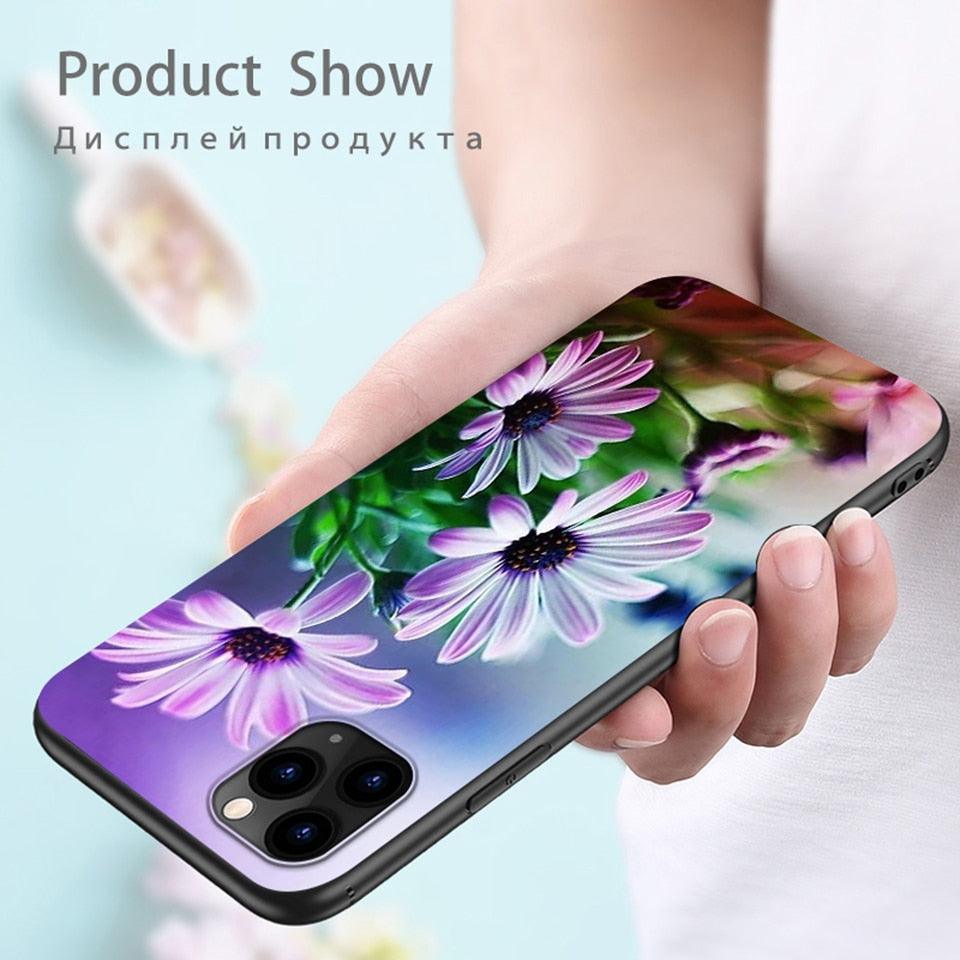 Cute Cover Soft Silicone Print Cars Print Phone Case For Iphone 5s 5 S Se 2016 4.0" Case Phone Cover On Iphone 6s 6 S Plus Funda Bumper Black Case Sport Race Car