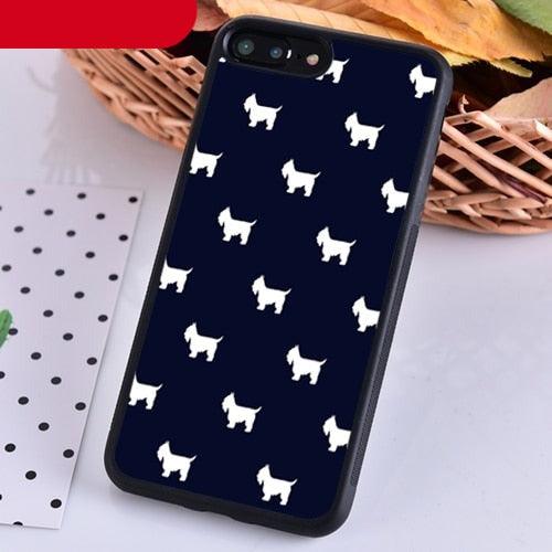 Dog Phone Case Cover For Iphone 14 X Xr Xs 11 12 13 Pro Max 5 6 6s 7 8 Plus S21 S22 Ultra Ultra Thin Soft Silicone Case, Anti-scratch