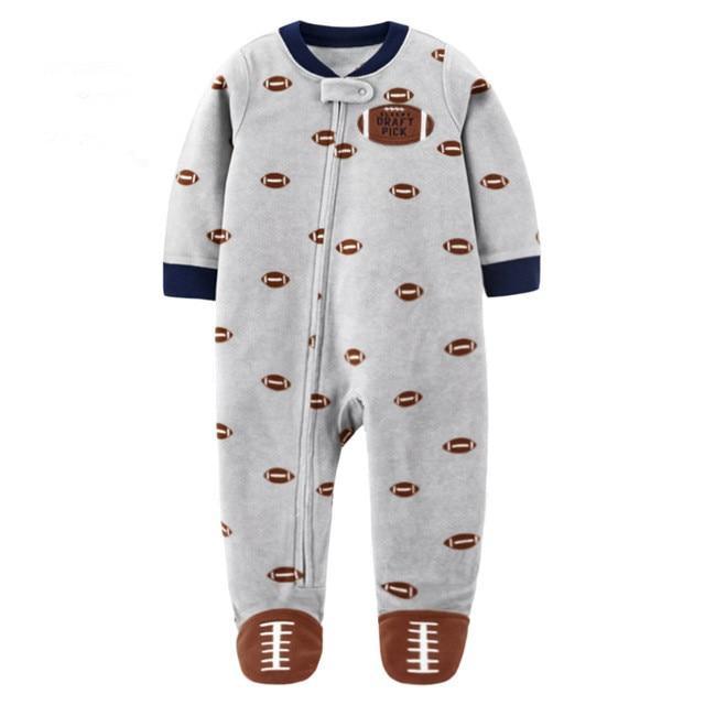 Home Love Romper Fleece Jumpsuit For Newborn Baby Boys And Baby Girl New Born Baby Clothes