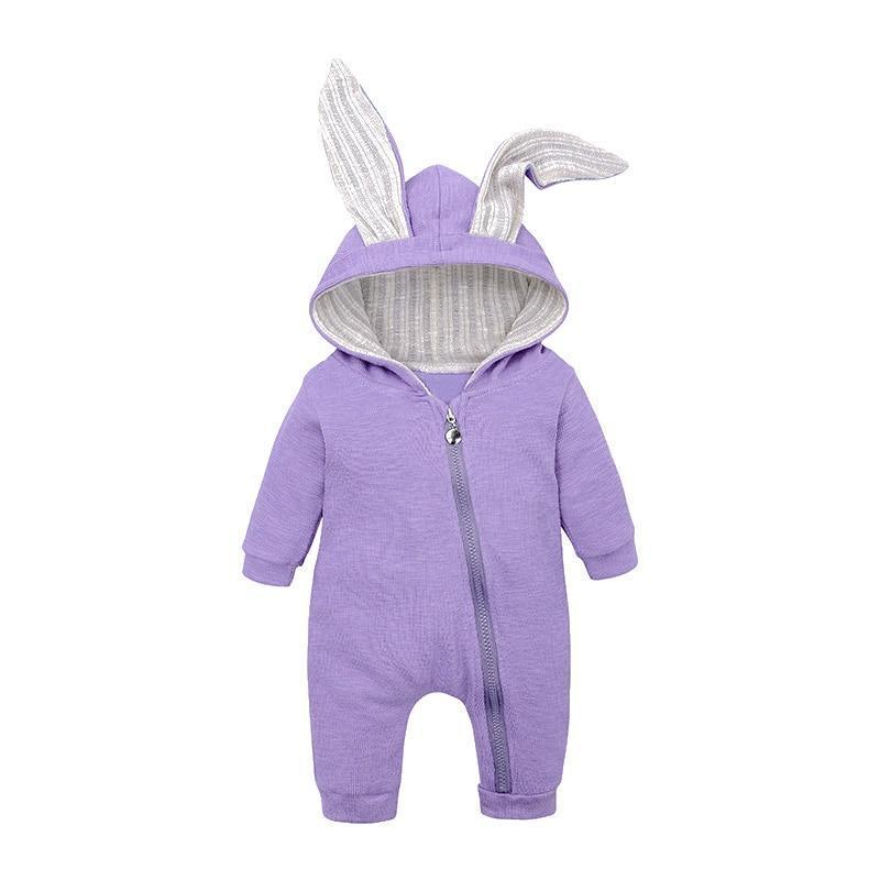 Baby Dinosaur and Rabit Jumpsuit With Zipper Newborn Baby Clothes Crawling Clothes Baby Girls and Boys Kids Costume Jumpsuit