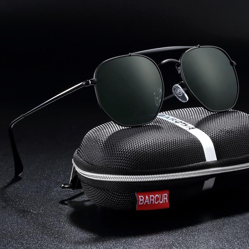 Luxury Famous Original Square Sunglasses for Men and Woman Polarized Hexagon Sunglasses Oculos De Sol gafas lunette de soleil femme WIth UV400 Protection