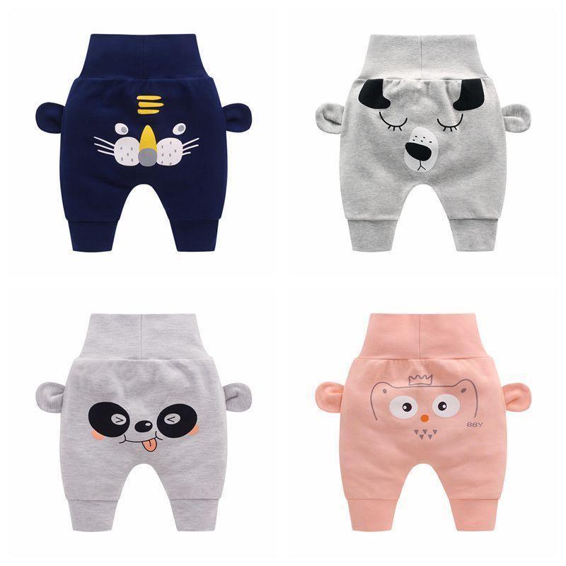 New Baby Fashion Long Pants Cartoon Animal Printing Baby Trousers Kid Wear Baby Pants For Kids