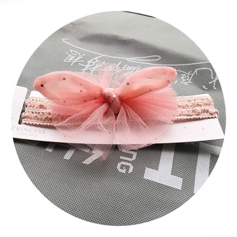 ILuxury Handmade Infant Child Hair Band Three-dimensional Alloy Rhinestone Crown Headdress Elastic Headband Turban For Baby Girls