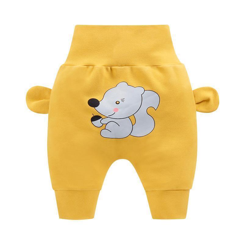 New Baby Fashion Long Pants Cartoon Animal Printing Baby Trousers Kid Wear Baby Pants For Kids