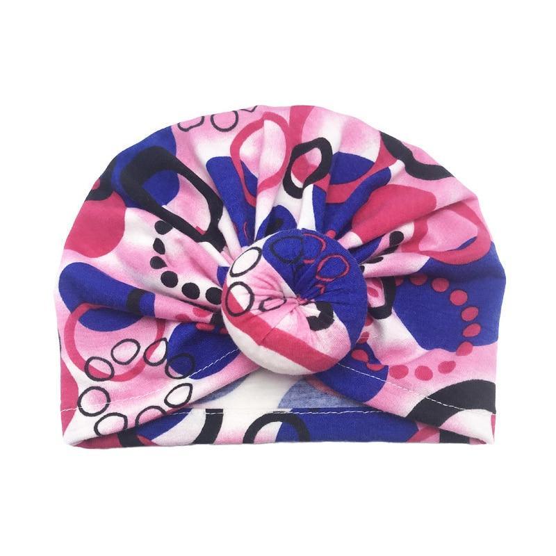 Infant Baby Headbands Solid Cotton Knot Turban Headband For Girls Beanie Hat Headwear For Girls
