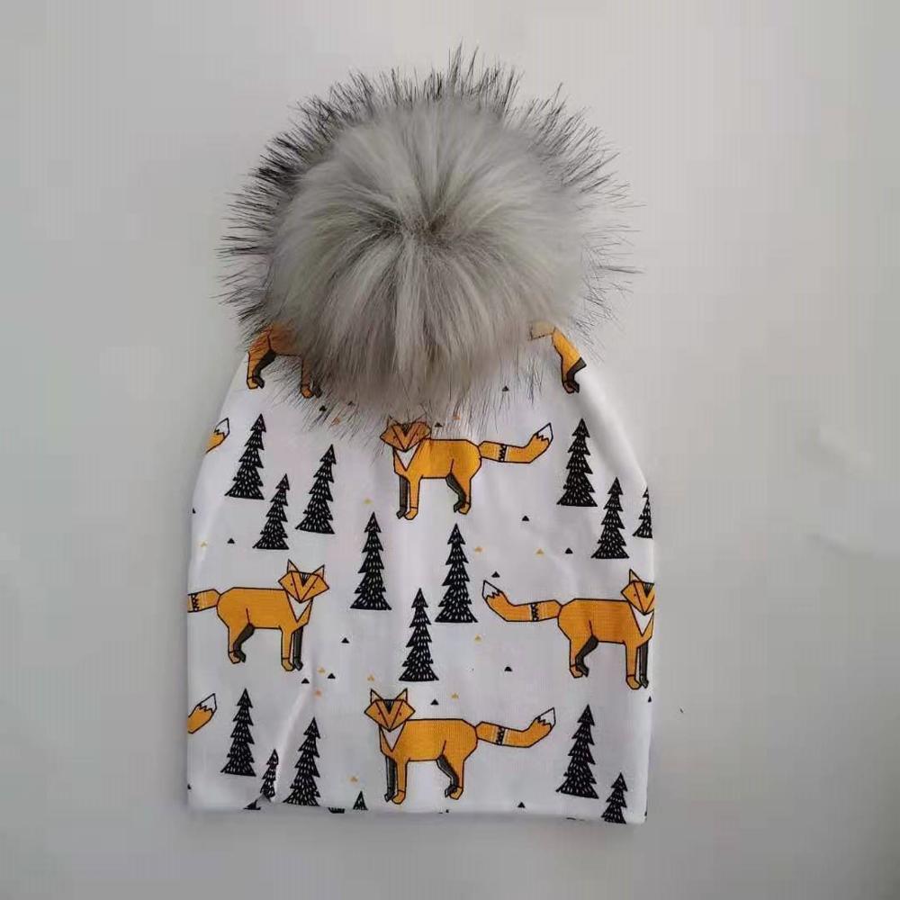 Fashion Newborn Baby Children Hat Cap Pompom Infant Toddler Comfortable Hats Beanies For Kids Boys And Girls