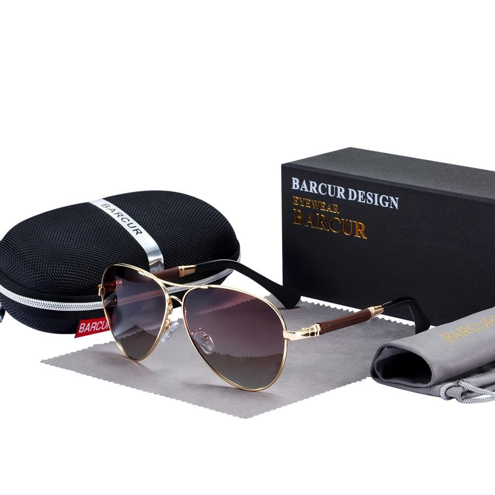 High Quality TR90 Luxury Modern Men Polarized Sunglasses In Aviation Pilot Famous Style with UV400 Protection and Miror Glasses
