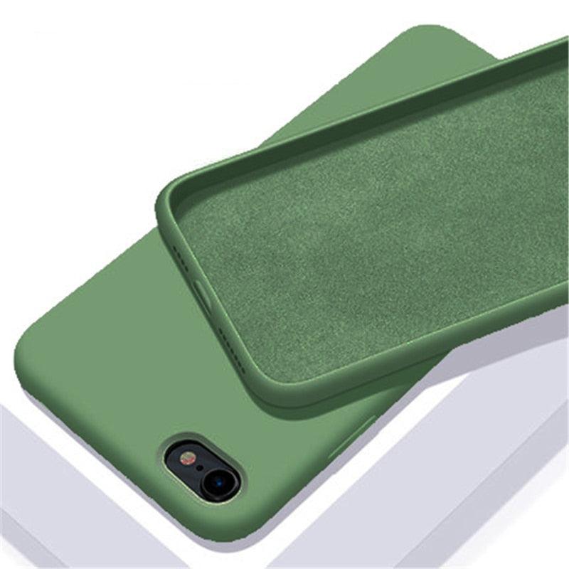 Soft-Touch Full-Body Protection Case For iPhone Case for iPhone 14 13 12 Pro Max Mini Cover Silicone Phone Case for iPhone Flexible Ergonomic Case Design for iphone