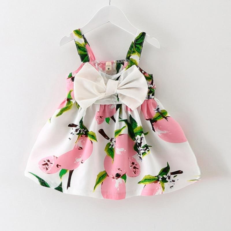 Children's Wear Dress Girls Dresses For Party and Wedding with 100% Cotton Striped Lapel Fly Sleeves