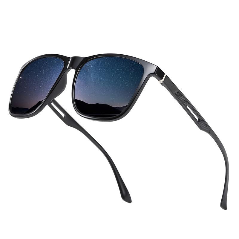 Square High Quality Titanium Sunglasses for Men Polarized Sunglasses With Mirror Gradient Glasses Titanium TR90 Frame Oculos De Sol gafas and UV400 Protection