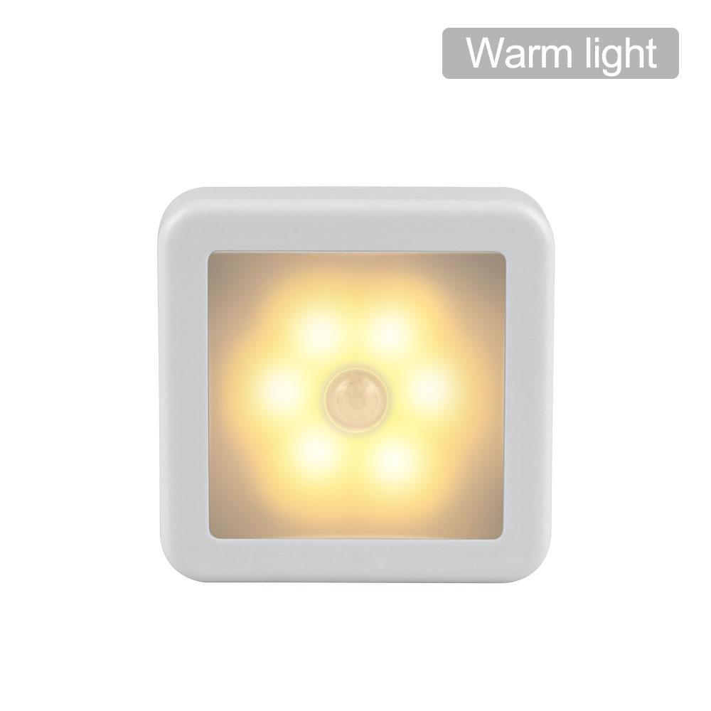 New Night Light Smart Motion Sensor Portable Mobile LED Night Lamp for WC, Stairs and Rooms