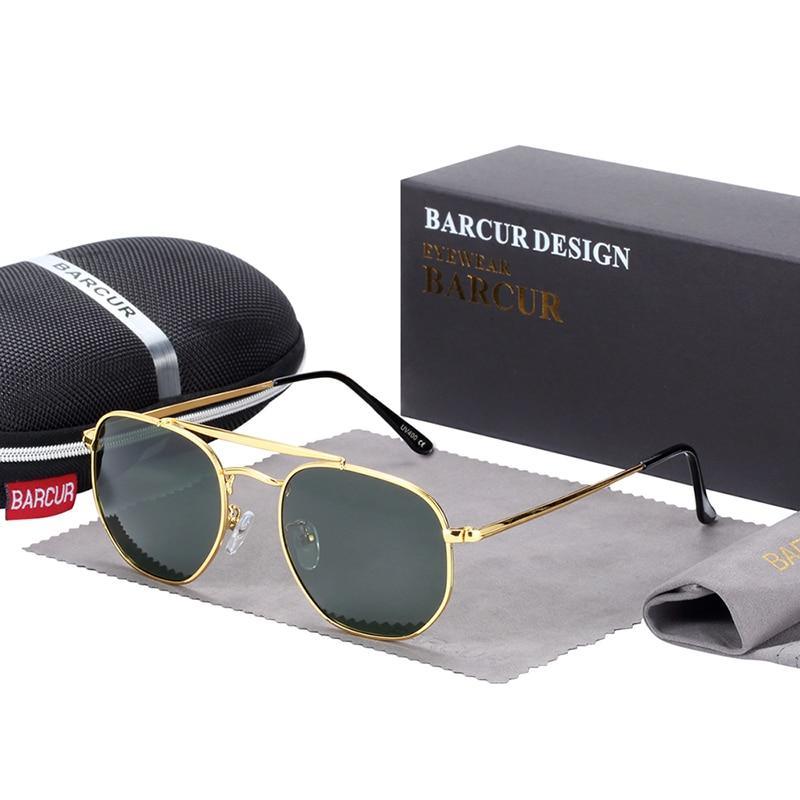 Luxury Famous Original Square Sunglasses for Men and Woman Polarized Hexagon Sunglasses Oculos De Sol gafas lunette de soleil femme WIth UV400 Protection