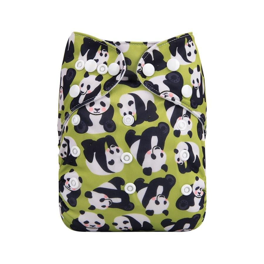 Baby One Size Fits All Reusable Baby Cloth Diaper with Microfiber Insert Diaper For Baby Boys and Baby Girls In Modern New Printed Design