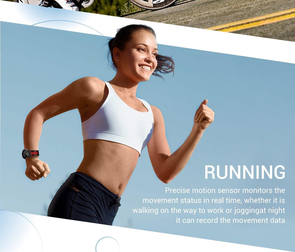 New Proffesional Smart Watch With IP68 Waterproof Protection Sport Men Women Bluetooth Smartwatch Fitness Tracker Heart Rate Monitor For Android IOS