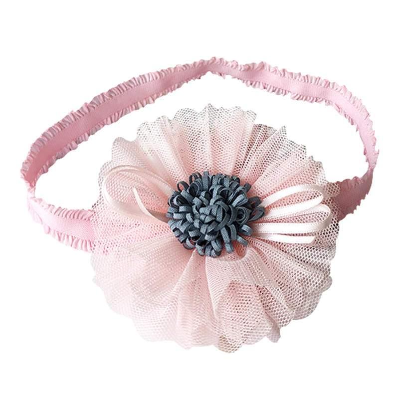ILuxury Handmade Infant Child Hair Band Three-dimensional Alloy Rhinestone Crown Headdress Elastic Headband Turban For Baby Girls