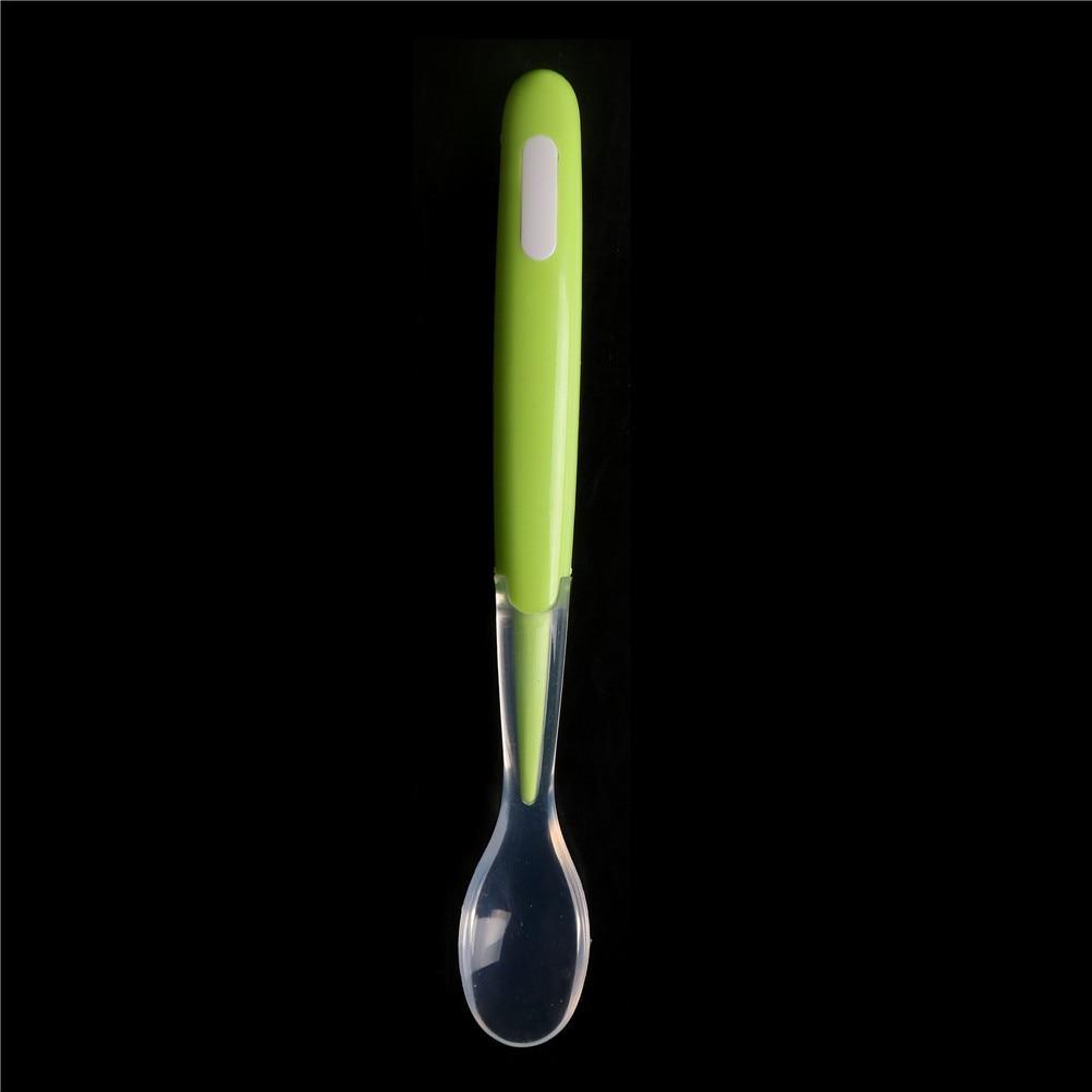 Baby Silicone Spoon Newborn Water Feeding Training Spoon Baby Feeding Soft Soup Feeding Dishes Tableware Perfect For Childs
