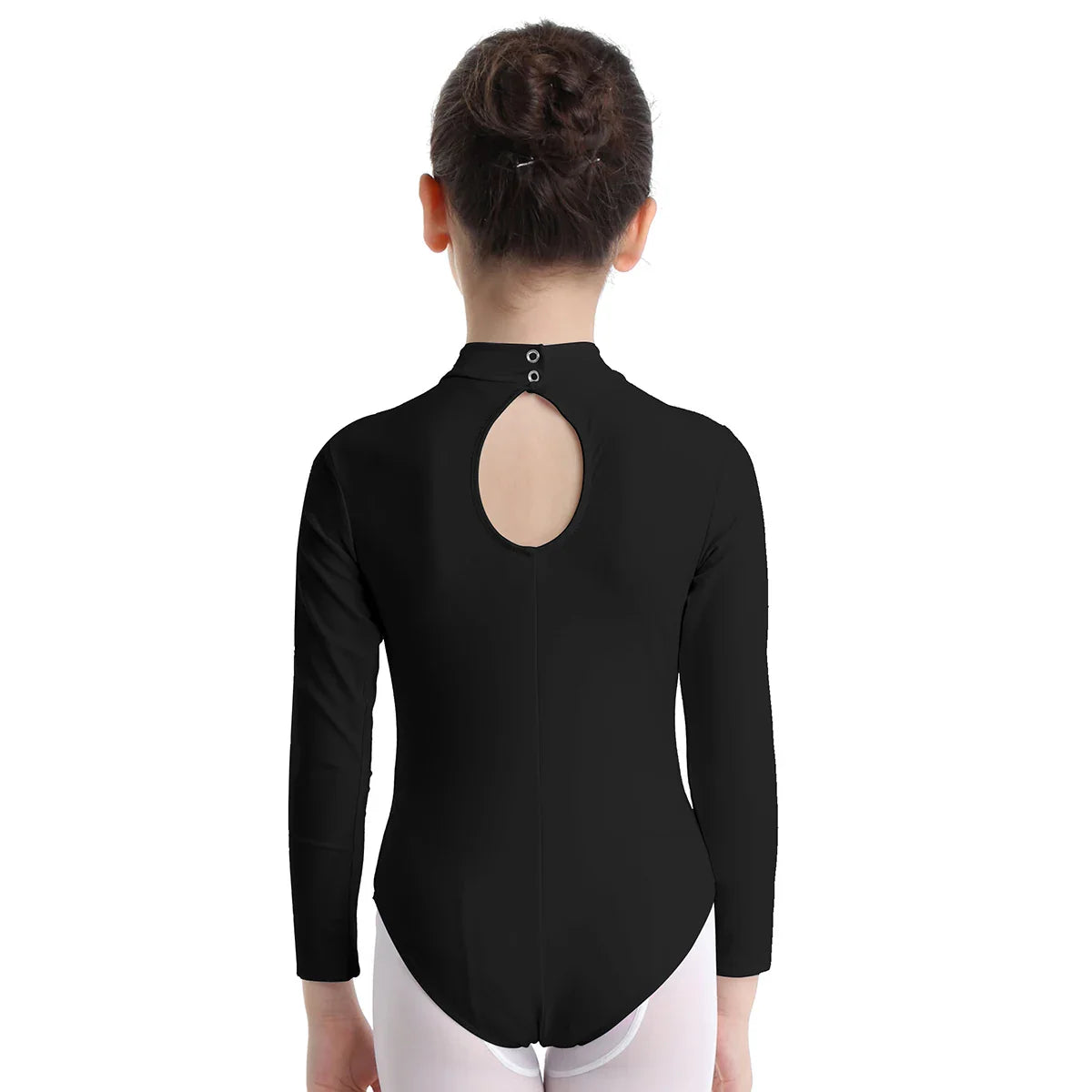 Girls Long Sleeve Gymnastics Leotard
