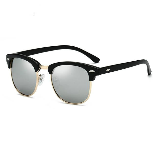 Polarized Sunglasses Men Women Brand Design Eye Sun Glasses Women Semi Rimless Classic Men Sunglasses Oculos De Sol UV400