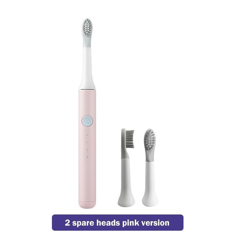 Sonic Toothbrush Electric Powerful Optional Modes Cleaning Travel Toothbrushes With Brush Heads for Adults Random Color Perfect Teethbrush