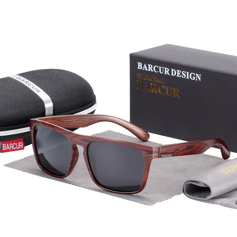 Luxury Polarized Imitation Wood Sunglasses for Men and Women Retro Sunglasses Fashion Retro Style Oculos de sol