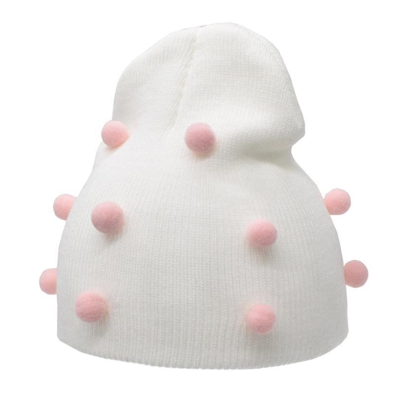 Baby Girl Boy Winter Spring Autumn Soft Warm Knit Caps for Babies
