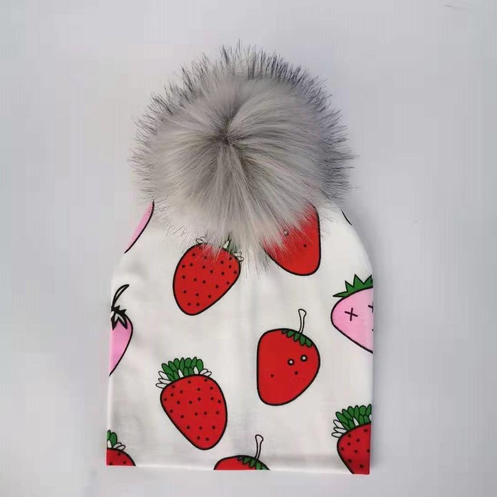 Fashion Newborn Baby Children Hat Cap Pompom Infant Toddler Comfortable Hats Beanies For Kids Boys And Girls