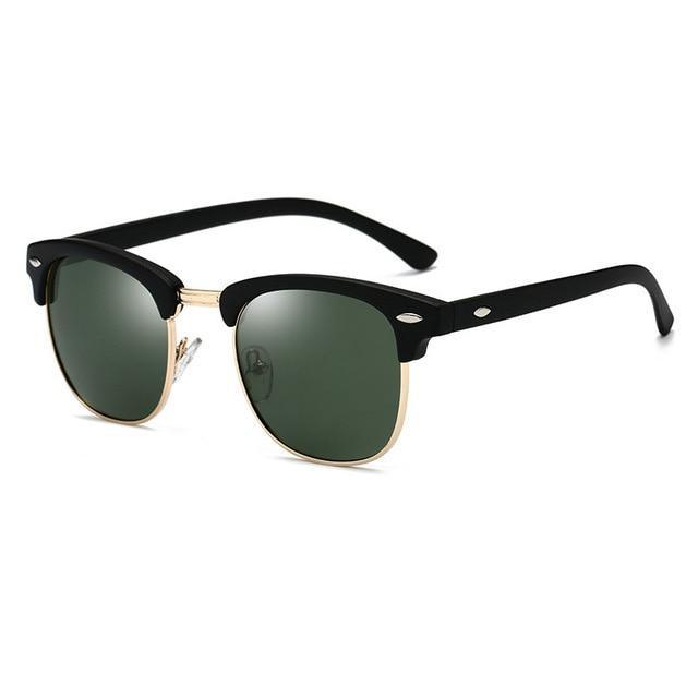Polarized Sunglasses Men Women Brand Design Eye Sun Glasses Women Semi Rimless Classic Men Sunglasses Oculos De Sol UV400