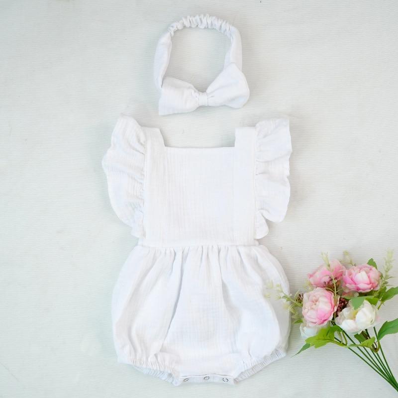 Newborn Bodysuits Baby Clothes Summer Bodysuit Cotton One-Piece Jumpsuit Soft In elegant Modern Style