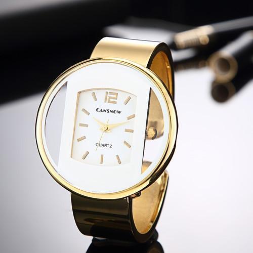 Women Watches New Luxury Brand Bracelet Watch Gold Silver Dial Lady Dress Quartz Clock Hot For Women and Girls