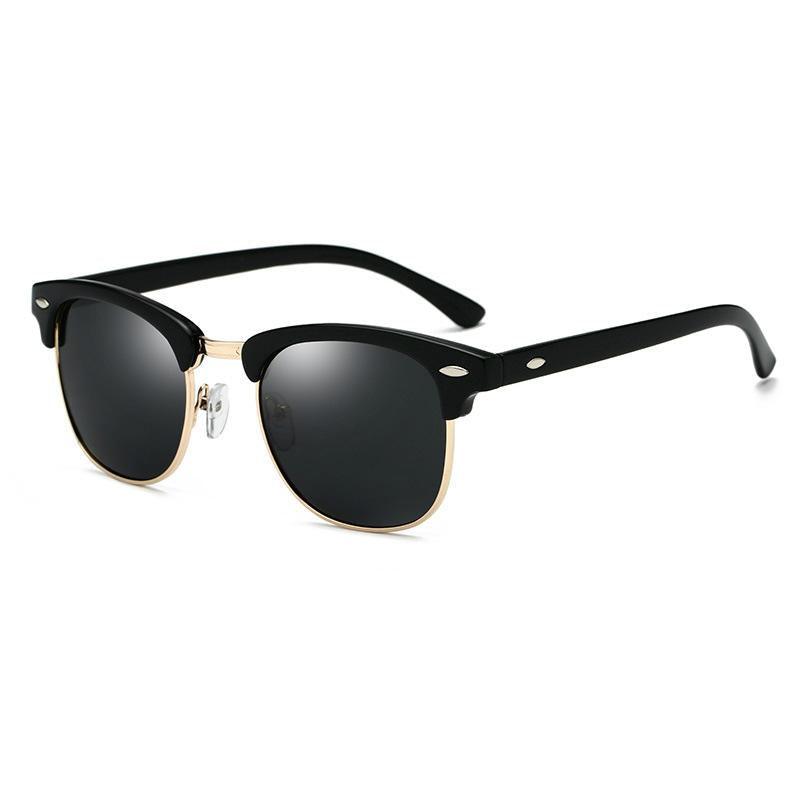 Polarized Sunglasses Men Women Brand Design Eye Sun Glasses Women Semi Rimless Classic Men Sunglasses Oculos De Sol UV400