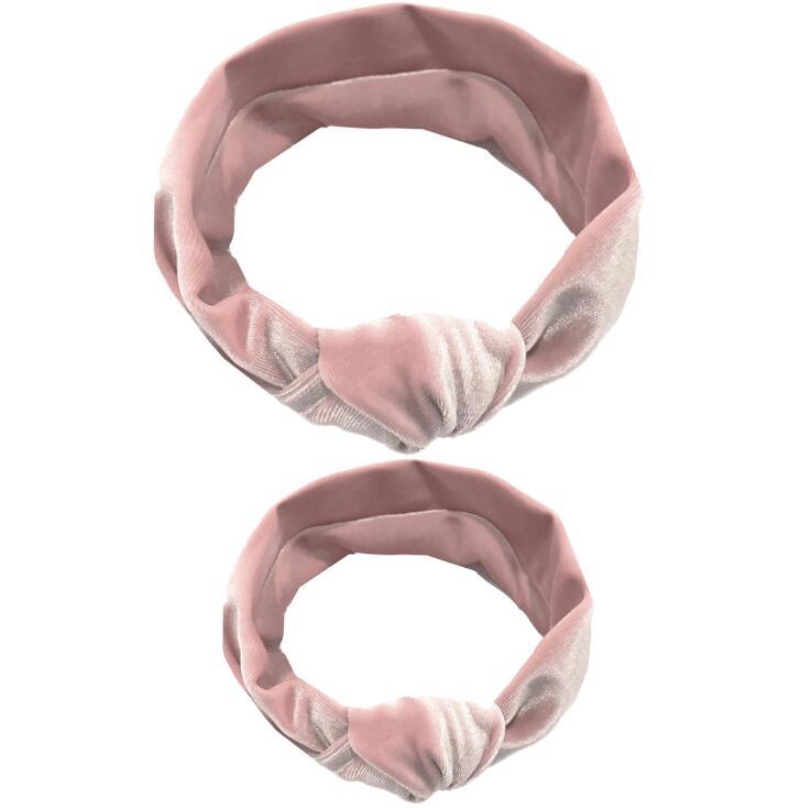Modern Mother & Baby Headbands Kids Girl Bow With Rabbit ear Print Floral Hair Bands Parent-Child Hair Accessories