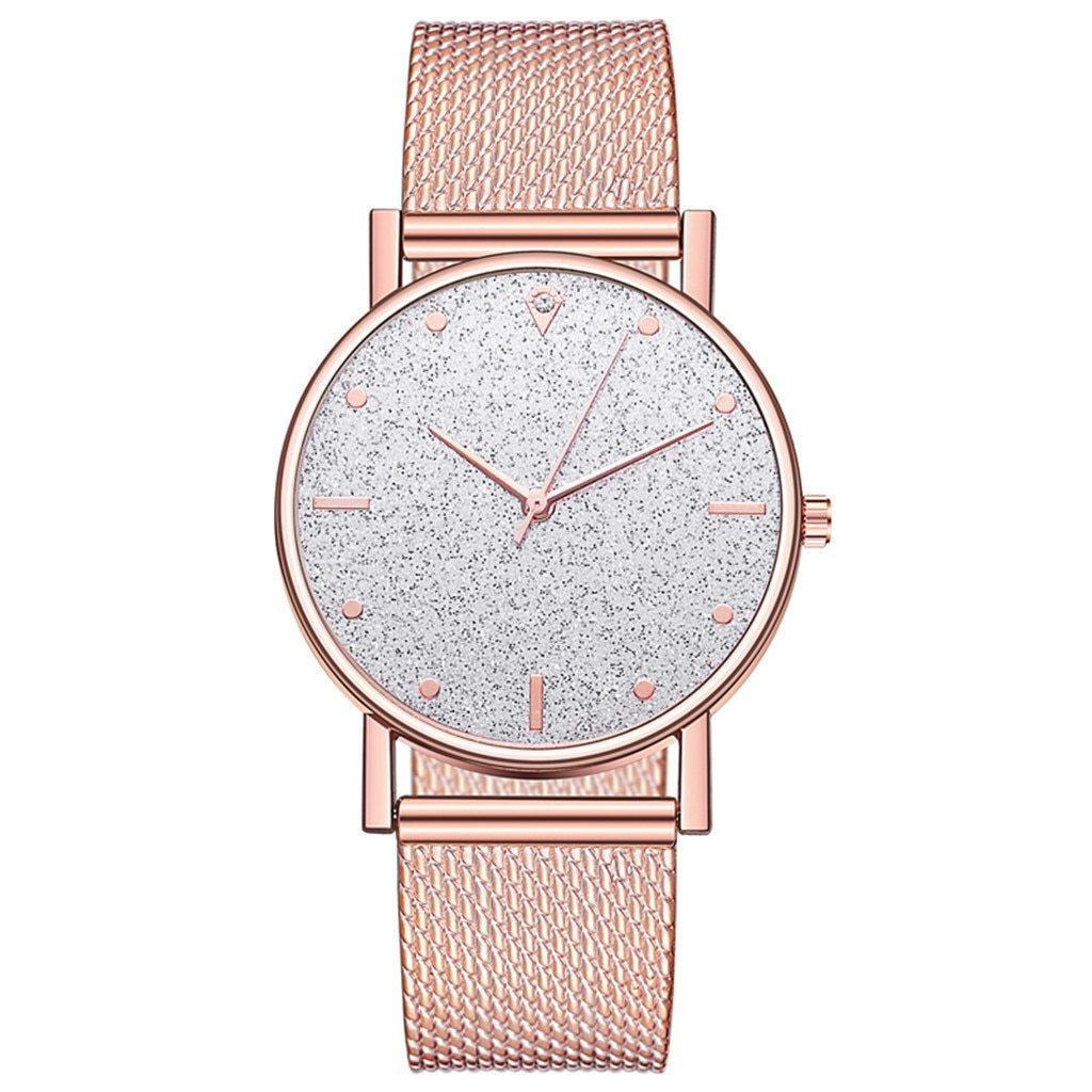 Cusual Ladies Watch Romantic Starry Sky Dial Women's Quartz Fashion Wristwatch For Women and Girls