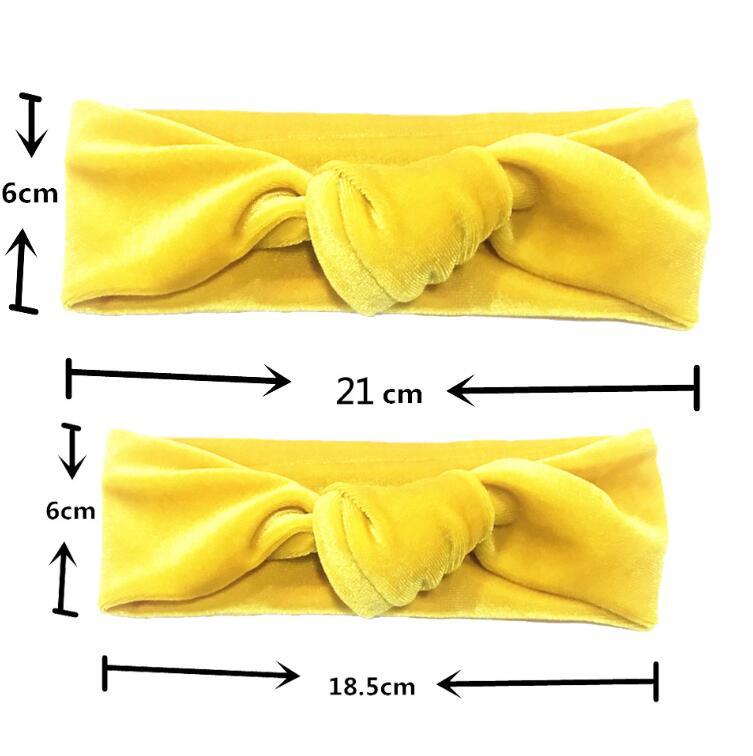Modern Mother & Baby Headbands Kids Girl Bow With Rabbit ear Print Floral Hair Bands Parent-Child Hair Accessories