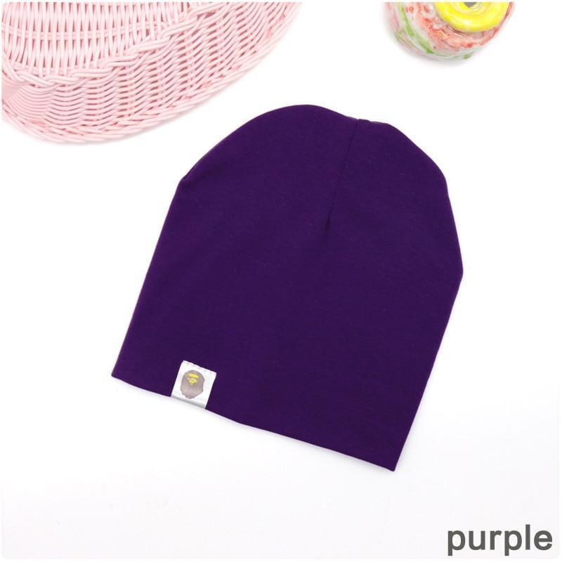 Baby Street Dance Hip Hop Hat Cotton Toddler Hat for Boys and Girls Cap Winter Warm Solid Color Children Hat In Modern Design