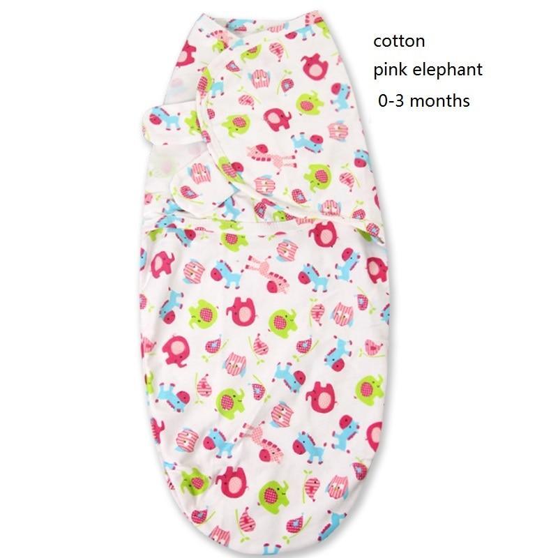 100% Cotton Baby Swaddle Wrap Blanket Newborn Infants Baby Envelop Sleep Bag Sleepsacks For Girls