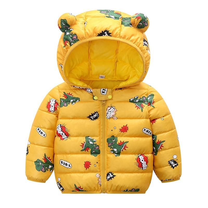 Baby Girls Winter Jackets For Children Spring Autumn Outerwear Hooded Infant Coats In Modern Design For Girls and Boys