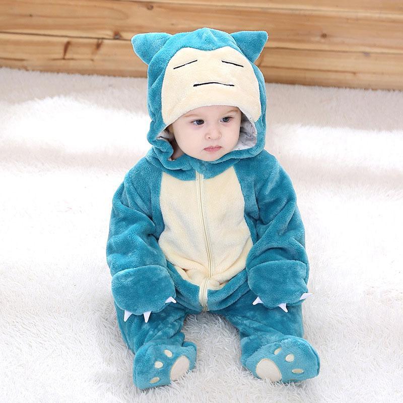 Cosplay Costume for Baby Boy/Girl for Cute Halloween Zipper Jumpsuit