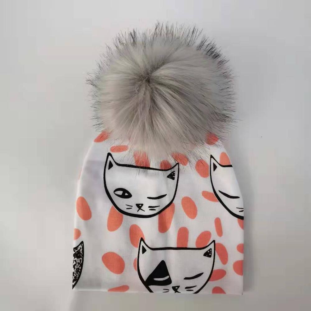 Fashion Newborn Baby Children Hat Cap Pompom Infant Toddler Comfortable Hats Beanies For Kids Boys And Girls