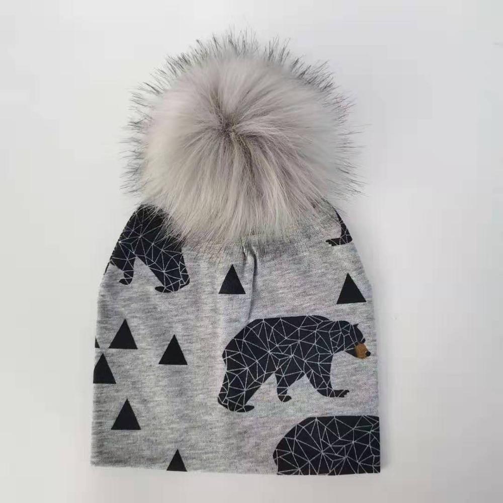 Fashion Newborn Baby Children Hat Cap Pompom Infant Toddler Comfortable Hats Beanies For Kids Boys And Girls