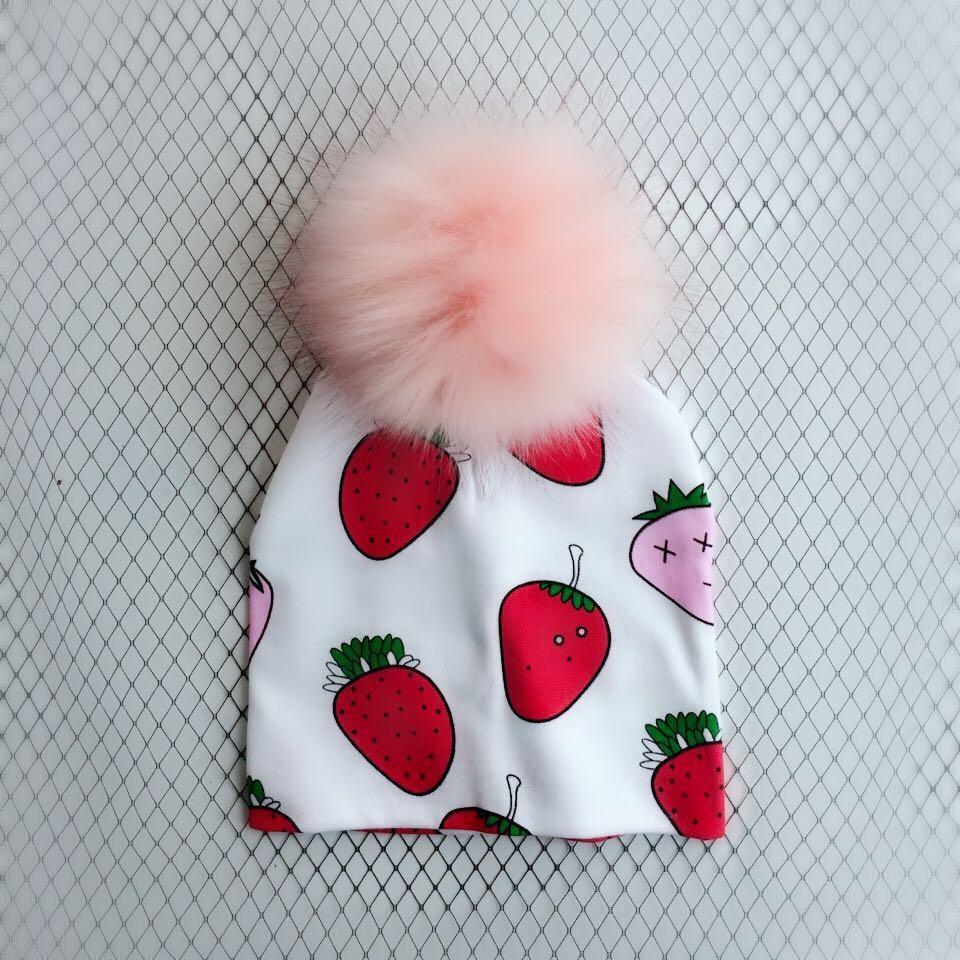 Fashion Newborn Baby Children Hat Cap Pompom Infant Toddler Comfortable Hats Beanies For Kids Boys And Girls