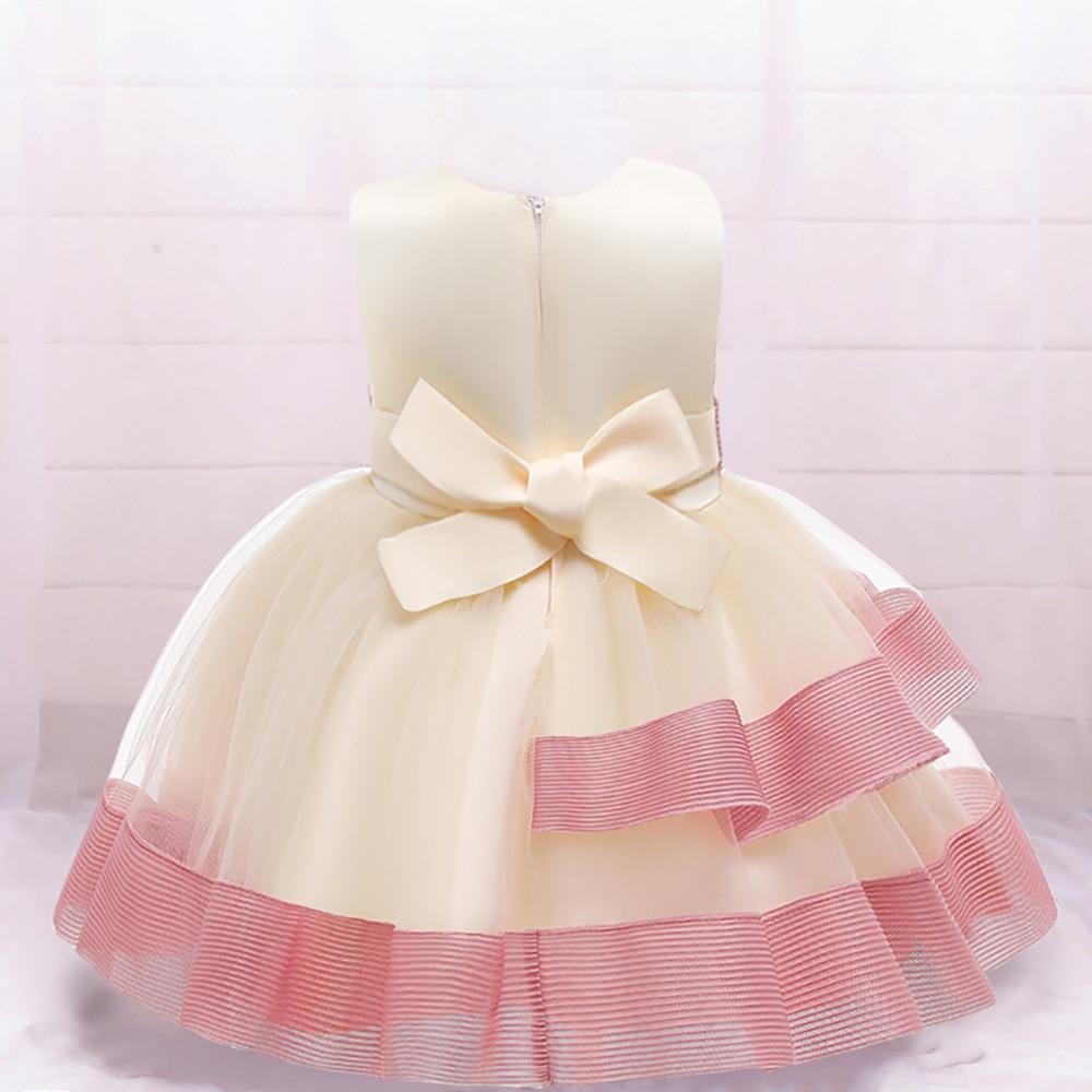 New Baby Girl Net Puffy Princess Party Dress Clothes Luxury Unique Design Perfect Gift