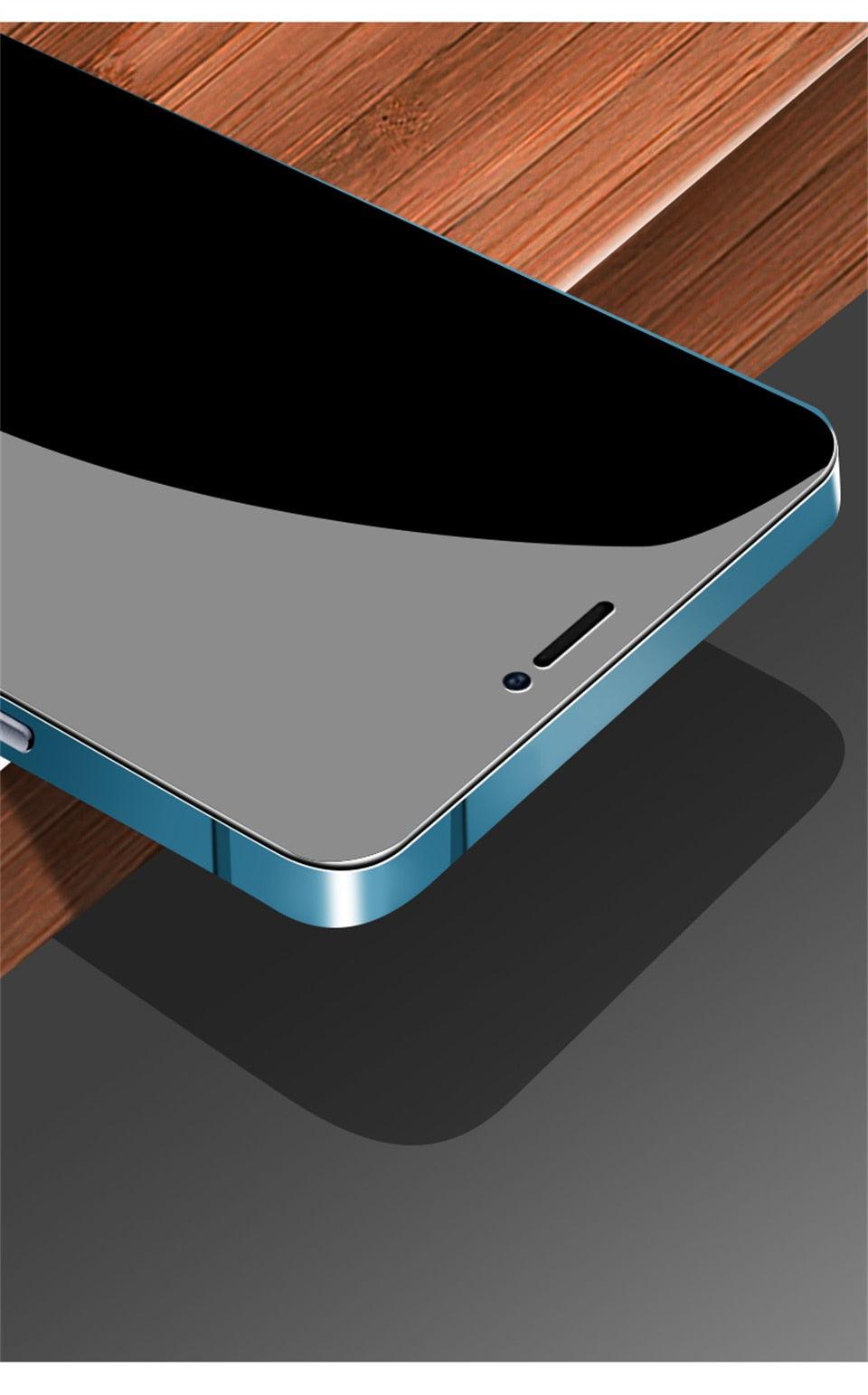 Anti Spy Ceramic Film For Iphone 13 12 11 Pro Max Mini Xr Xs Max Se 2020 8 6s 7 6 Plus Se3 Mobile Phone Screen Protector Anti-scratch, Ultra-clear Screen Protector Film For Iphone