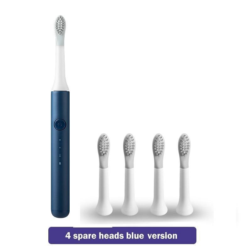 Sonic Toothbrush Electric Powerful Optional Modes Cleaning Travel Toothbrushes With Brush Heads for Adults Random Color Perfect Teethbrush