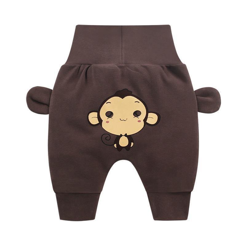 New Baby Fashion Long Pants Cartoon Animal Printing Baby Trousers Kid Wear Baby Pants For Kids